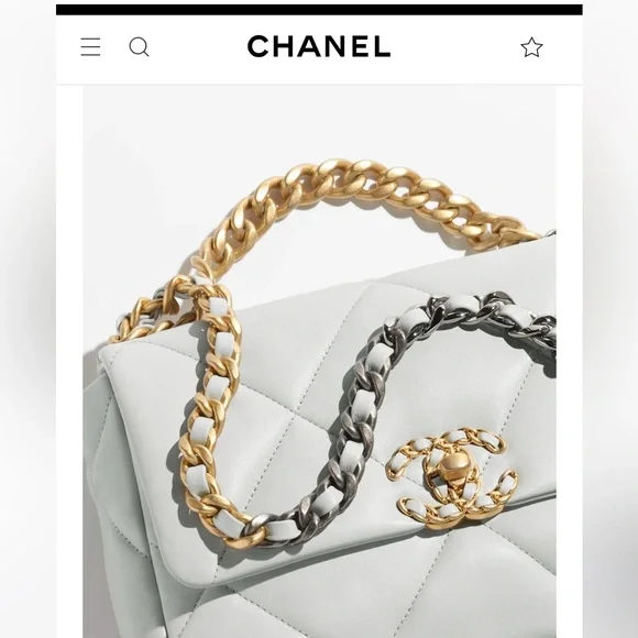 NWT CHANEL 19 HANDBAG AUTHENTIC - Picture 5 of 7